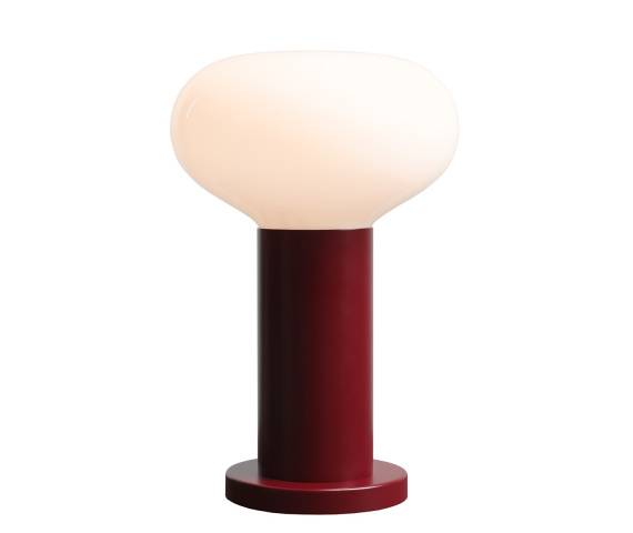 Lampa stołowa FLO RUBY S 7000B27_S oprawa w kolorze bordowym ALDEX