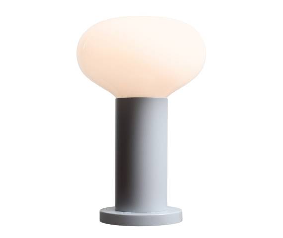 Lampa stołowa FLO GREY S 7000B22_S oprawa w kolorze szarym ALDEX