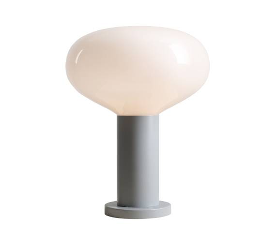 Lampa stołowa FLO GREY M 7000B22_M oprawa w kolorze szarym ALDEX