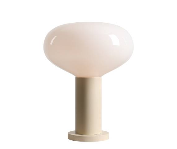 Lampa stołowa FLO CREAM M 7000B9_M oprawa w kolorze kremowym ALDEX