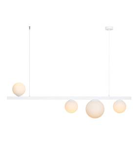 Lampa wisząca GARDA 4 WHITE 1099L oprawa w kolorze białym ALDEX