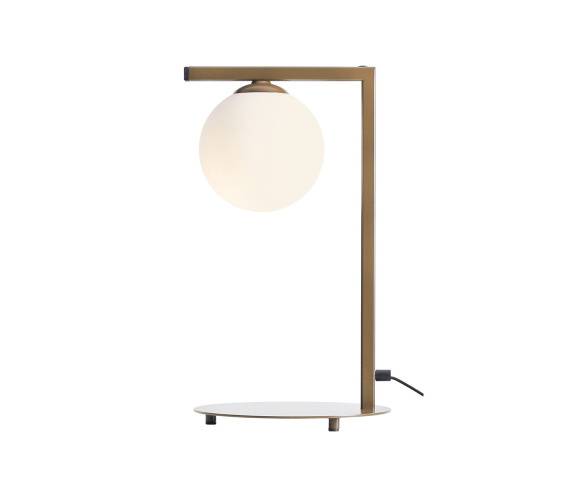 Lampa stołowa ZAC TABLE BEIGE 1038B17_1 oprawa w kolorze beżowym ALDEX