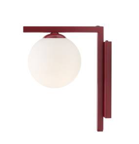 Kinkiet ZAC WALL RED WINE 1038C15_2 oprawa w kolorze czerwonym ALDEX