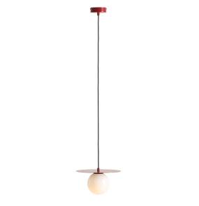 Lampa wisząca LOOP RED WINE S 1125G15_S oprawa w kolorze czerwonym ALDEX