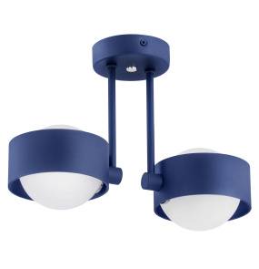 WYPRZEDAŻ Lampa sufitowa MASSIMO PLUS 7090 oprawa w kolorze granatowym ARGON