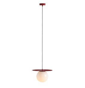 Lampa wisząca LOOP RED WINE M 1125G15_M oprawa w kolorze czerwonym ALDEX