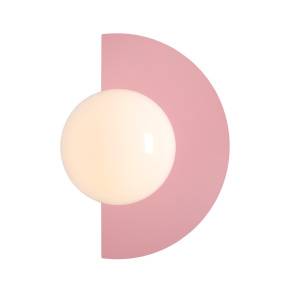 Kinkiet LOOP WALL BABY PINK 1125C18 oprawa w kolorze różowym ALDEX