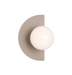 Kinkiet LOOP WALL BEIGE 1125C17 oprawa w kolorze beżowym ALDEX