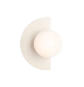Kinkiet LOOP WALL CREAM 1125C9 oprawa w kolorze kremowym ALDEX