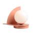 Lampa stołowa LOOP TABLE CORAL 1125B11 oprawa w kolorze różowym ALDEX
