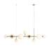 Lampa wisząca DIONE 9 GOLD 1092N30 oprawa w kolorze złotym ALDEX