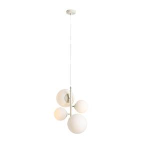 Lampa wisząca BLOOM 4 CREAM 1091L9 oprawa w kolorze kremowym ALDEX
