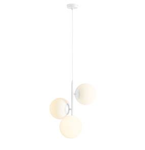 Lampa wisząca FIN 3 WHITE M 1120E_M oprawa w kolorze białym ALDEX