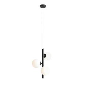 Lampa wisząca FIN 3 BLACK S 1120E1_S oprawa w kolorze czarnym ALDEX