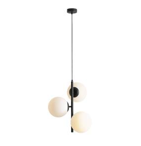 Lampa wisząca FIN 3 BLACK M 1120E1_M oprawa w kolorze czarnym ALDEX