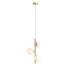 Lampa wisząca FIN 3 BRASS S 1120E40_S oprawa w kolorze mosiądzu ALDEX