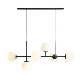 Lampa wisząca FIN 6 BLACK 1120K1 oprawa w kolorze czarnym ALDEX