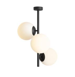 Lampa sufitowa FIN 3 BLACK M 1120PL_E1_M oprawa w kolorze czarnym ALDEX