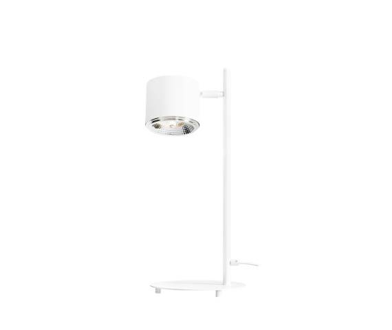 Lampa biurkowa BOT TABLE WHITE 1046B oprawa w kolorze białym ALDEX