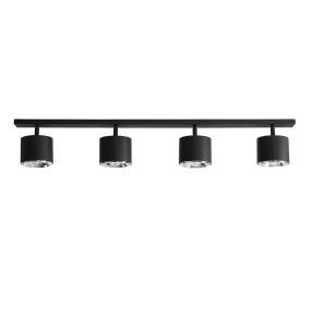 Lampa sufitowa BOT CEILNG 4 BLACK 1047PL_L oprawa w kolorze czarnym ALDEX