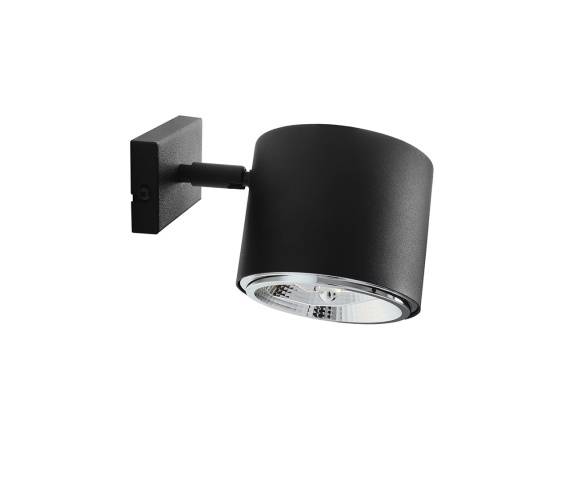 Kinkiet BOT WALL BLACK 1047C oprawa w kolorze czarnym ALDEX