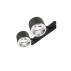 Kinkiet BOT WALL 2 BLACK 1047D oprawa w kolorze czarnym ALDEX