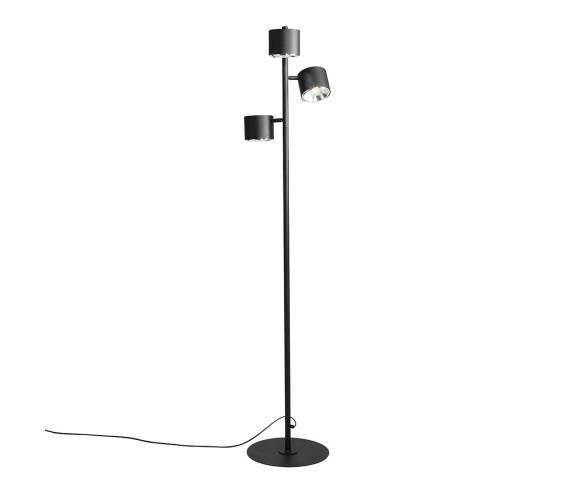 Lampa podłogowa BOT FLOOR BLACK 1047A oprawa w kolorze czarnym ALDEX