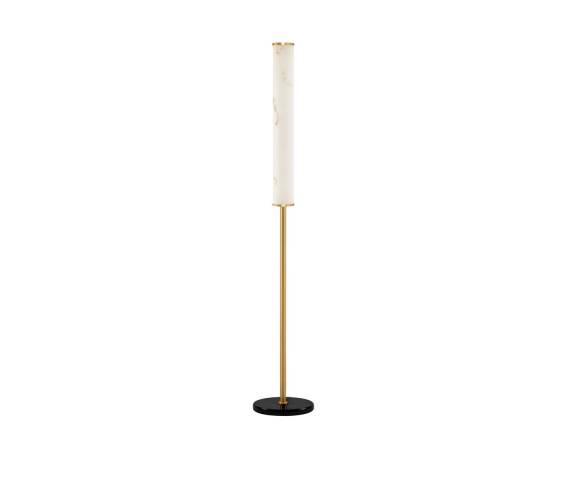 Lampa podłogowa JUMILLA LE46081 oprawa w kolorze czerni i złota LUCES EXCLUSIVAS