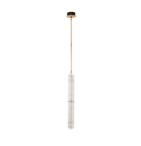 Lampa wisząca ANENTO LE45817 oprawa w kolorze złotym LUCES EXCLUSIVAS