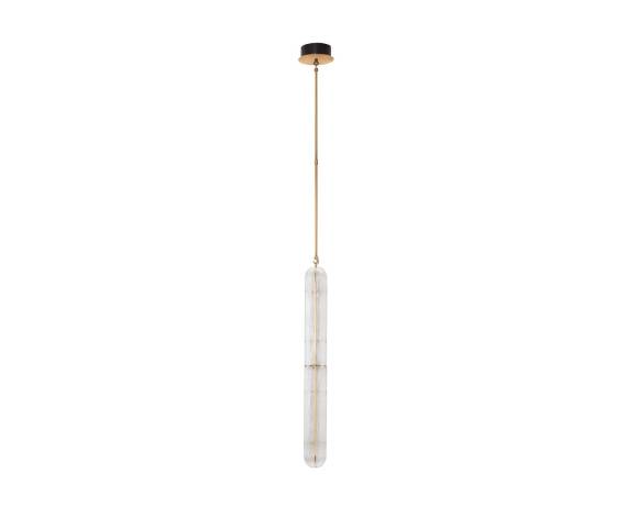 Lampa wisząca ANENTO LE45817 oprawa w kolorze złotym LUCES EXCLUSIVAS