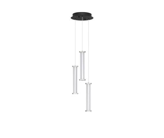 Lampa wisząca CONIL LE45994 oprawa w kolorze czarnym LUCES EXCLUSIVAS