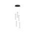Lampa wisząca CONIL LE45998 oprawa w kolorze czarnym LUCES EXCLUSIVAS