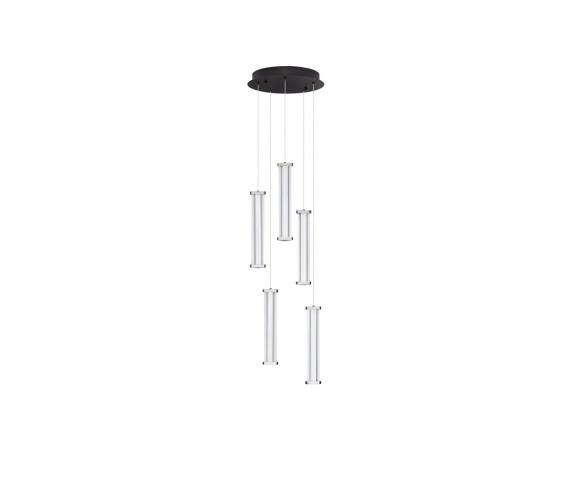Lampa wisząca CONIL LE45998 oprawa w kolorze czarnym LUCES EXCLUSIVAS