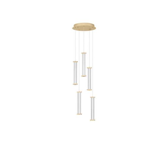 Lampa wisząca CONIL LE45995 oprawa w kolorze złotym LUCES EXCLUSIVAS