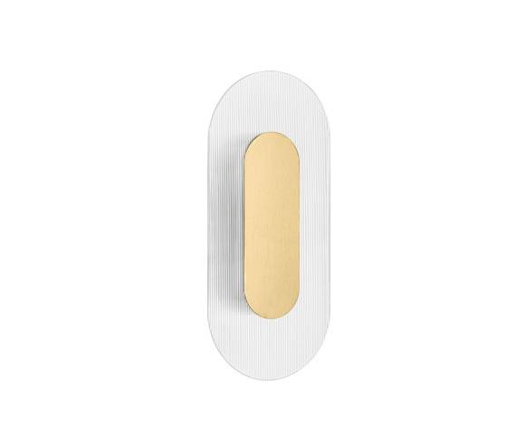 Kinkiet TACORO LE46159 oprawa w kolorze złotym LUCES EXCLUSIVAS