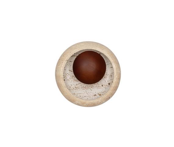 Kinkiet MOTRIL LE46120 oprawa w kolorze naturalnego kamienia i drewna LUCES EXCLUSIVAS