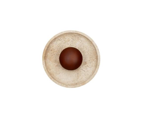 Kinkiet MOTRIL LE46121 oprawa w kolorze naturalnego kamienia i drewna LUCES EXCLUSIVAS