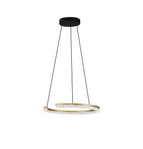 Lampa wisząca MAHON LE46099 oprawa w kolorze złotym LUCES EXCLUSIVAS