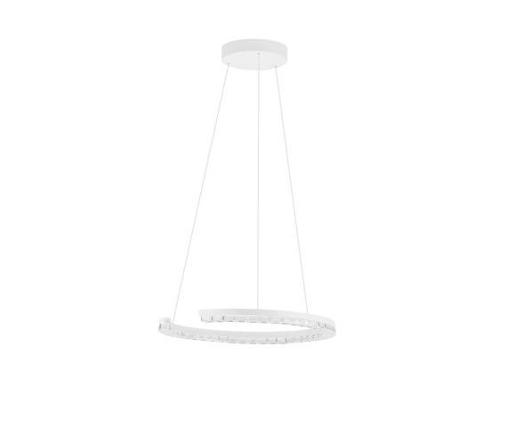 Lampa wisząca MAHON LE46095 oprawa w kolorze białym LUCES EXCLUSIVAS