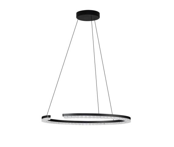 Lampa wisząca MAHON LE46092 oprawa w kolorze czarnym LUCES EXCLUSIVAS