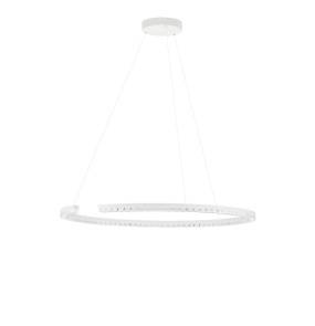 Lampa wisząca MAHON LE46097 oprawa w kolorze białym LUCES EXCLUSIVAS