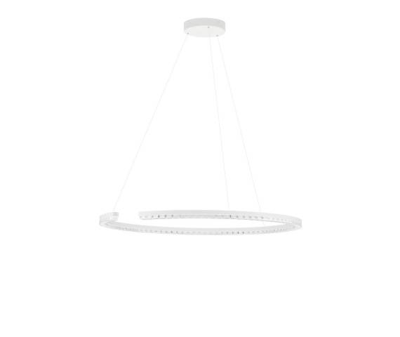 Lampa wisząca MAHON LE46097 oprawa w kolorze białym LUCES EXCLUSIVAS