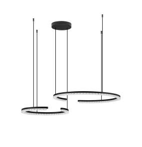 Lampa wisząca MAHON LE46094 oprawa w kolorze czarnym LUCES EXCLUSIVAS