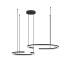 Lampa wisząca MAHON LE46094 oprawa w kolorze czarnym LUCES EXCLUSIVAS