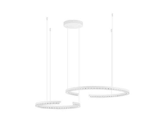 Lampa wisząca MAHON LE46098 oprawa w kolorze białym LUCES EXCLUSIVAS