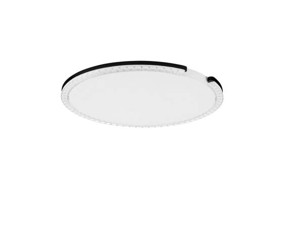 Plafon MAHON LE46104 oprawa w kolorze czarnym LUCES EXCLUSIVAS