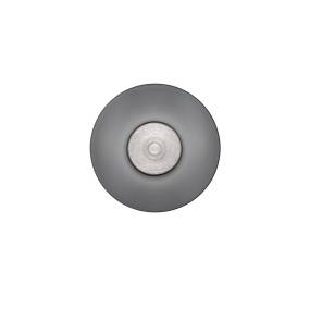 Kinkiet HUANUCO LE46075 oprawa w kolorze srebrnym z dymionym kloszem LUCES EXCLUSIVAS
