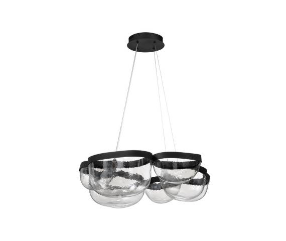 Lampa wisząca TUNTE LE46204 oprawa w kolorze czarnym LUCES EXCLUSIVAS