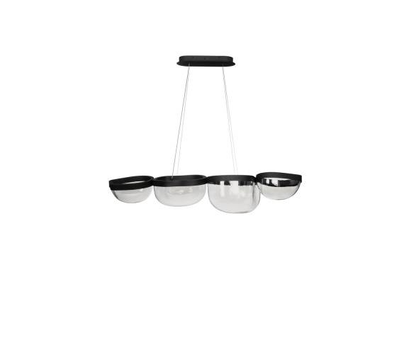 Lampa wisząca TUNTE LE46205 oprawa w kolorze czarnym LUCES EXCLUSIVAS