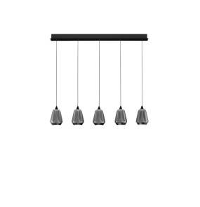 Lampa wisząca RORIZNO LE46148 oprawa w kolorze czarnym LUCES EXCLUSIVAS